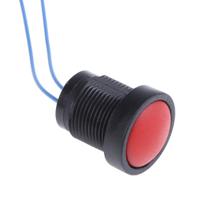 49-59112 ITW Switches 49-59 Series Push Button Switch, Momentary, Panel Mount, 16mm Cutout, SPST, Clear LED, 250V ac, IP67
