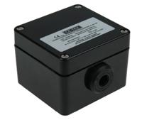 cep807555pa CE-TEK CEP Series Black Polyester Junction Box, IP66, 5 Terminals, ATEX, 80 x 75 x 55mm