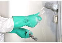 3449285-11 Mapa ULTRANITRIL 492 Green Nitrile Work Gloves, Size 11, Nitrile Coating