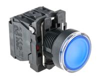 xb5aw36b5 Schneider Electric Harmony XB5 Series Illuminated Push Button, Panel Mount, 22mm Cutout, SPDT, IP66, IP67, IP69(IP69K)