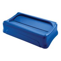 fg267360blue Rubbermaid Commercial Products Blue Plastic Waste Bin Lid for Waste Bin, 127mm