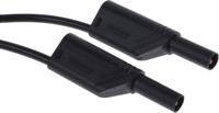 934069100 Hirschmann Test & Measurement, 16A, 1000V ac/dc, Black, 2m Lead Length
