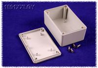 1591xxlgy Hammond 1591 Series ABS Enclosure, IP54, 85 x 56 x 26mm