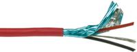 1503a-002u1000 Belden1503A Series 2 Core Line level Low Voltage signal Cable, 0.33 mm² CSA Screened, 3.61mm od, 304m, Red