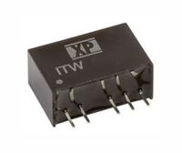 itw1215s XP Power ITW DC-DC Converter, ±15V dc/ ±33mA Output, 9 → 18 V dc Input, 1W, Through Hole, +105°C Max Temp -40°C