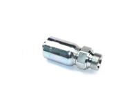 1d977-12-12 Parker Crimped Hose Fitting 3/4 in Hose to BSPP 3/4-14 Male, 1D977-12-12