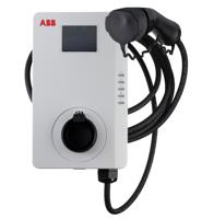 6agc081285 ABB 3 Phase 22kW EV Charging Point, 320 → 480V ac O/P, 32A O/P Type 2