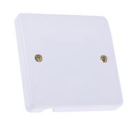 k1090-whi MK Electric White 1 Gang Light Switch Cover