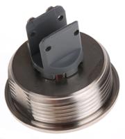 124166641124000 Schurter Illuminated Push Button Switch, Momentary, Panel Mount, 30mm Cutout, SPST, Blue LED, 250V ac, IP40