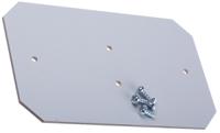 19500601 Spelsberg Plastic Mounting Plate, 3mm H, 150mm W, 90mm L for Use with TK Enclosure