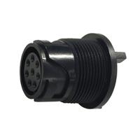 pxp401308p Bulgin Circular Connector, 8 Contacts, Rear, Miniature Connector, Socket, Male, IP66, IP68, IP69K, Buccaneer 4000 Series