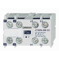 j73kn-am-22 Omron Auxiliary Contact Block, 4 Contact, 2NC + 2NO