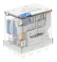 563490120040 Finder Plug In Power Relay, 12V dc Coil, 12A Switching Current, 4PDT