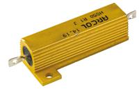 hs50-r1-j Arcol, 100mΩ 50W Wire Wound Chassis Mount Resistor HS50 R1 J ±5%