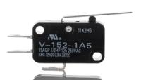 v-152-1a5 Omron Hinge Lever Micro Switch, Solder Terminal, 15 A @ 250 V ac, SPDT, IP40