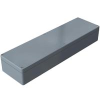 02165609 Rose Polyester Standard Series Grey Glass Fibre Reinforced Polyester Enclosure, IP66, IK08, Grey Lid, 160 x 560 x 91mm