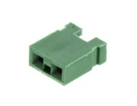 142270-5 TE Connectivity, AMPMODU Mod IV Shunt Female Straight Green Open Top 2 Way 1 Row 2.54mm Pitch