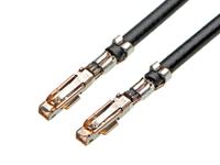 2174901225 Molex Female iGrid to Female iGrid Crimped Wire, 450mm, 22AWG, Black