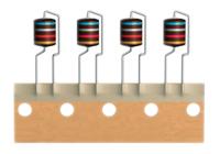 b82144b1105j000 EPCOS 1 mH ±5% Ferrite Leaded Inductor, Max SRF:2.2MHz, Q:60, 280mA Idc, 4.2Ω Rdc, LBC