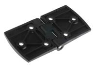 54-1-3524 Pinet Polyamide Back Flap Hinge, Screw Fixing, 60mm x 120mm x 6.5mm