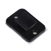151-11310-ty3g1s-pa66w-bk HellermannTyton Self Adhesive Black Cable Tie Mount 14 mm x 20mm, 4mm Max. Cable Tie Width