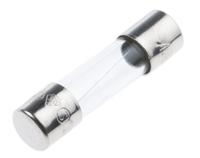610-9670 RS PRO 1.6A F Glass Cartridge Fuse, 5 x 20mm