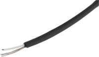 207-5312 RS PRO 1 Core Microphone Cable, 0.22 mm² CSA Screened, 3.1mm od, 100m, Black