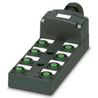 1452796 Phoenix Contact SACB Series Sensor Box, M12, 5 way, 8 port
