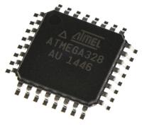 atmega328-au Microchip ATMEGA328-AU, 8 bit AVR, megaAVR Microcontroller, 20 MHz, 32kB FLASH, 32-Pin TQFP