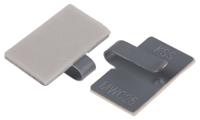 817-8912 RS PRO White Metal Cable clip
