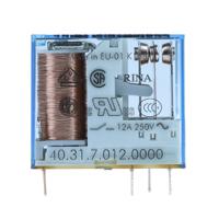 403170120000 Finder PCB Mount Power Relay, 12V dc Coil, 10A Switching Current, SPDT