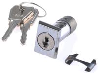 5804532 Euro-Locks a Lowe & Fletcher group Company Pedestal Lock, 31mm Panel-to-Tongue, 13mm Cutout, Key Unlock