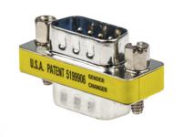 218-239 RS PRO D Sub Adapter Male 9 Way D-Sub to Male 9 Way D-Sub