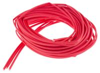 398-745 RS PRO Braided Acrylic Fibreglass Red Cable Sleeve, 2mm Diameter, 5m Length
