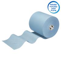 6692 SCOTT Scott Essential () Rolled Blue Hand Towels, 19.8 cm x 350 m, 6 Sheets