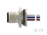 t4171020008-001 TE Connectivity Circular Connector, 8 Contacts, Rear, M12 Connector, Plug, Male, IP67, M12 Series