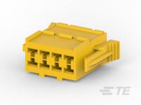 927366-1 TE Connectivity Automotive Connector Plug Yellow PCB 8 Way