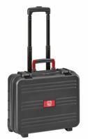 253-7439 RS PRO 2 drawers  Polypropylene Tool Case 2 Wheels, 430 x 320 x 190mm