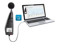 0563-8170 Testo 816-1  Datalogging Sound Level Meter, 30dB to 130dB, 8kHz max