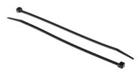 811-1666 RS PRO Cable Tie, 203mm x 4.6 mm, Black Nylon, Pk-1000