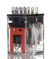 my4-gs-r-dc100110 Omron Plug In Power Relay, 100 → 110V dc Coil, 6A Switching Current, 4PDT