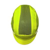 airc05v03str SURFLEX Yellow Short Peaked Bump Cap, PPE Protective Material