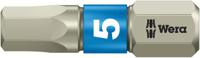 05071075001 Wera Hexagon Screwdriver Bit, 5 mm Tip