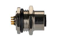 t4131012041-000 TE Connectivity Circular Connector, 4 Contacts, Rear, M12 Connector, Plug, Female, IP67, M12 Series