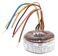 671-8921 RS PRO 230V ac, 2 x 12V ac Toroidal Transformer, 15VA 2 Output