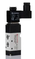 907-6384 RS PRO Pneumatic Solenoid Valve - Solenoid/Air G 1/8 V50 Series 24V dc
