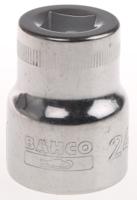 7800dm-24 Bahco 1/2 in Drive 24mm Standard Socket, 12 point, 41 mm Overall Length