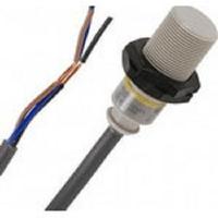 e2f-x5y1-2m Omron Inductive Threaded Barrel Proximity Sensor, M18, 5 mm Detection, 2-Wire NO, 12 → 24 V dc