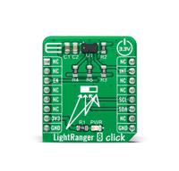 mikroe-4492 MikroElektronika LightRanger 8 Click Optical MikroBus Click Board for VL53L3CX