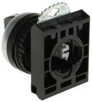 l21ma03 BACO BACO Series 3 Position Selector Switch Head, 22mm Cutout, Black Handle